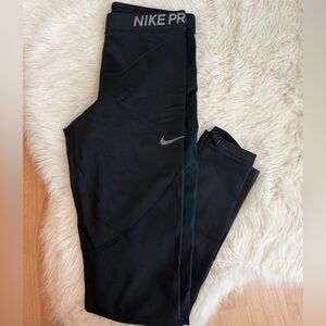 Nike Pro Hyperwarm Black Leggings